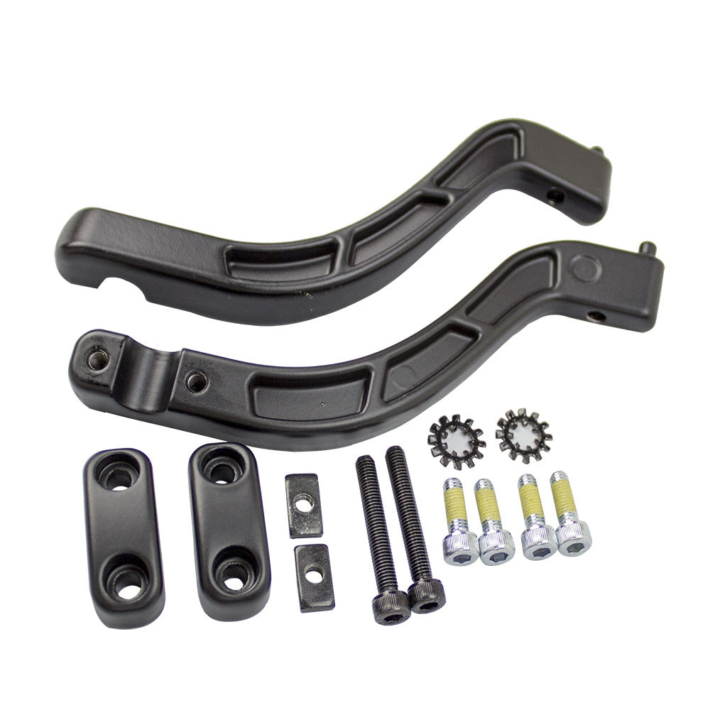 Polaris Matte Black Hand Guard Mount Kit 2881241-458 alternate view