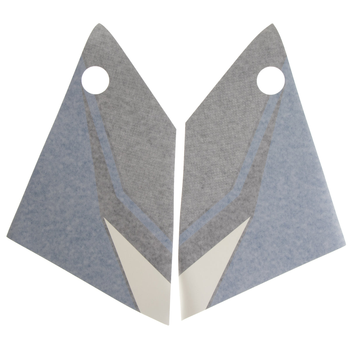Polaris Aluminum Door Metallic Graphics Decals 2881644 RZR S 900 1000