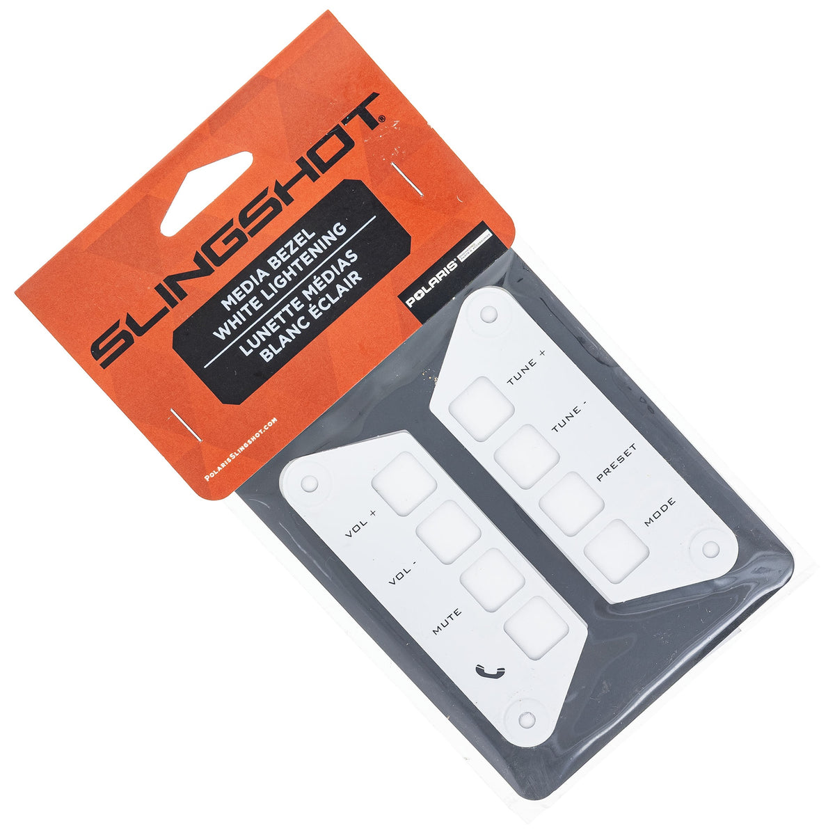 Slingshot White Lightning Media Bezel 2882323-599
