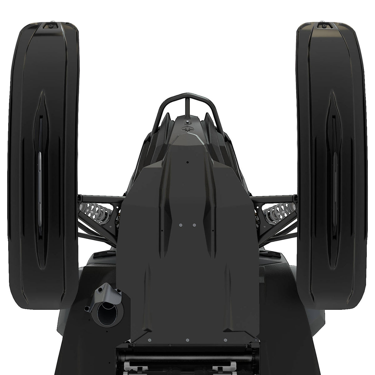 Polaris Black Hi-Coverage Skid Plate 2882748-070 alternate view