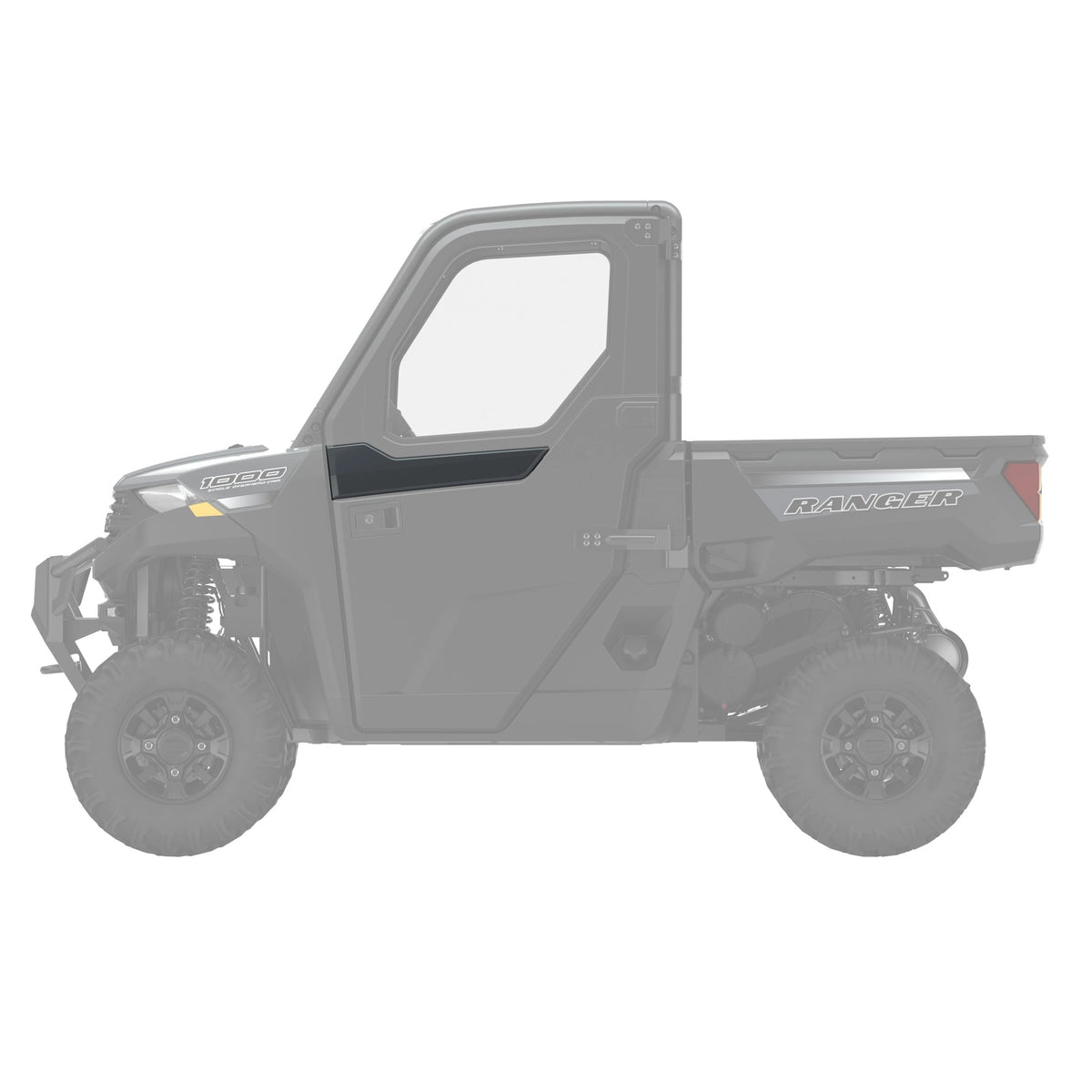 Polaris Stealth Gray Front Door Accent Panel 2882870-804 alternate view