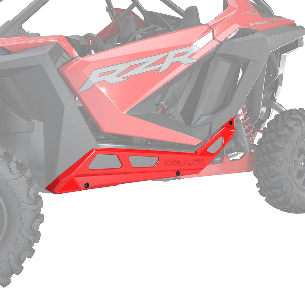 Polaris Indy Red Low Profile Rock Sliders 2883760-293 alternate view