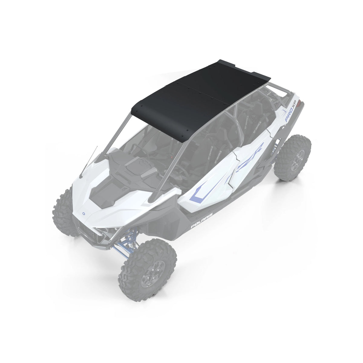 Polaris Matte Black Four Seat Roof 2883990-458 alternate view