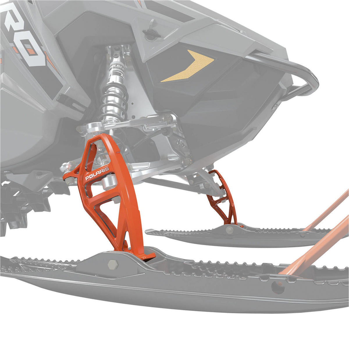Polaris Orange Burst Forged Spindle 2884205-647 alternate view
