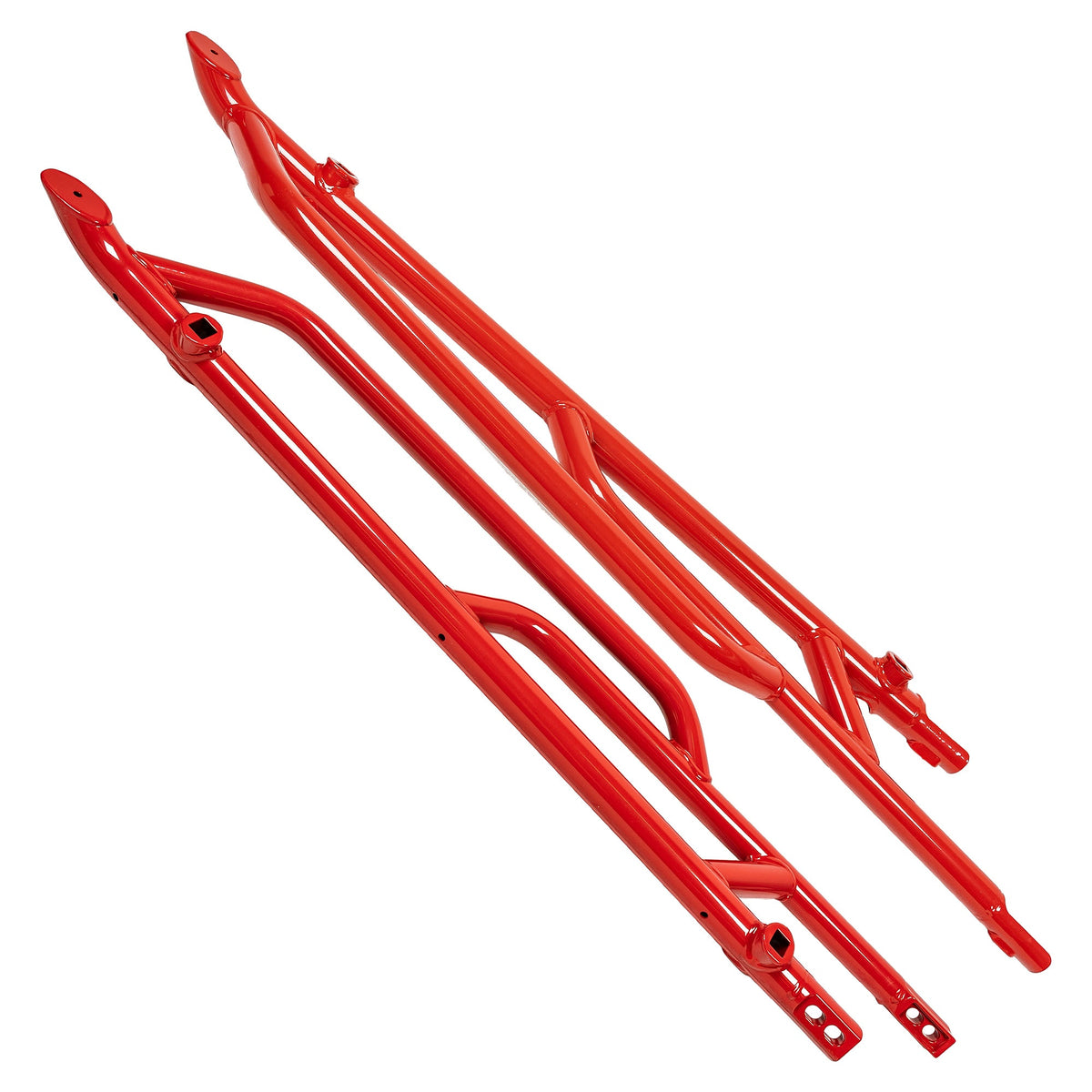Polaris Indy Red HD Extreme Kick-Out Rock Sliders 4-Seat 2884512-293