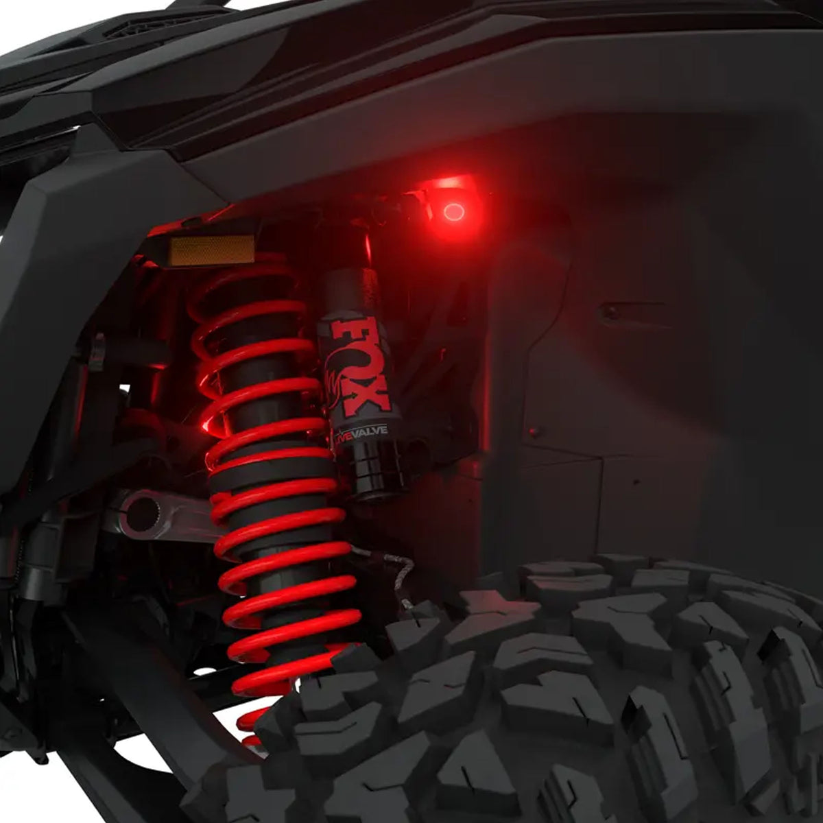 Polaris Pro Armor PULSE Rock Lights Red 2884683 alternate view