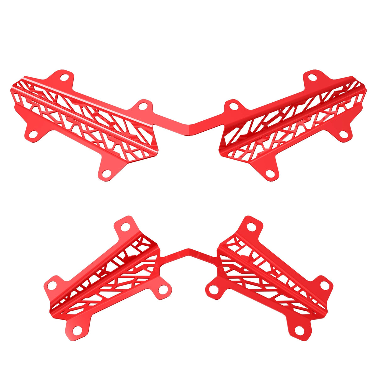 Polaris Indy Red Matryx Grill Inserts 2884979-293