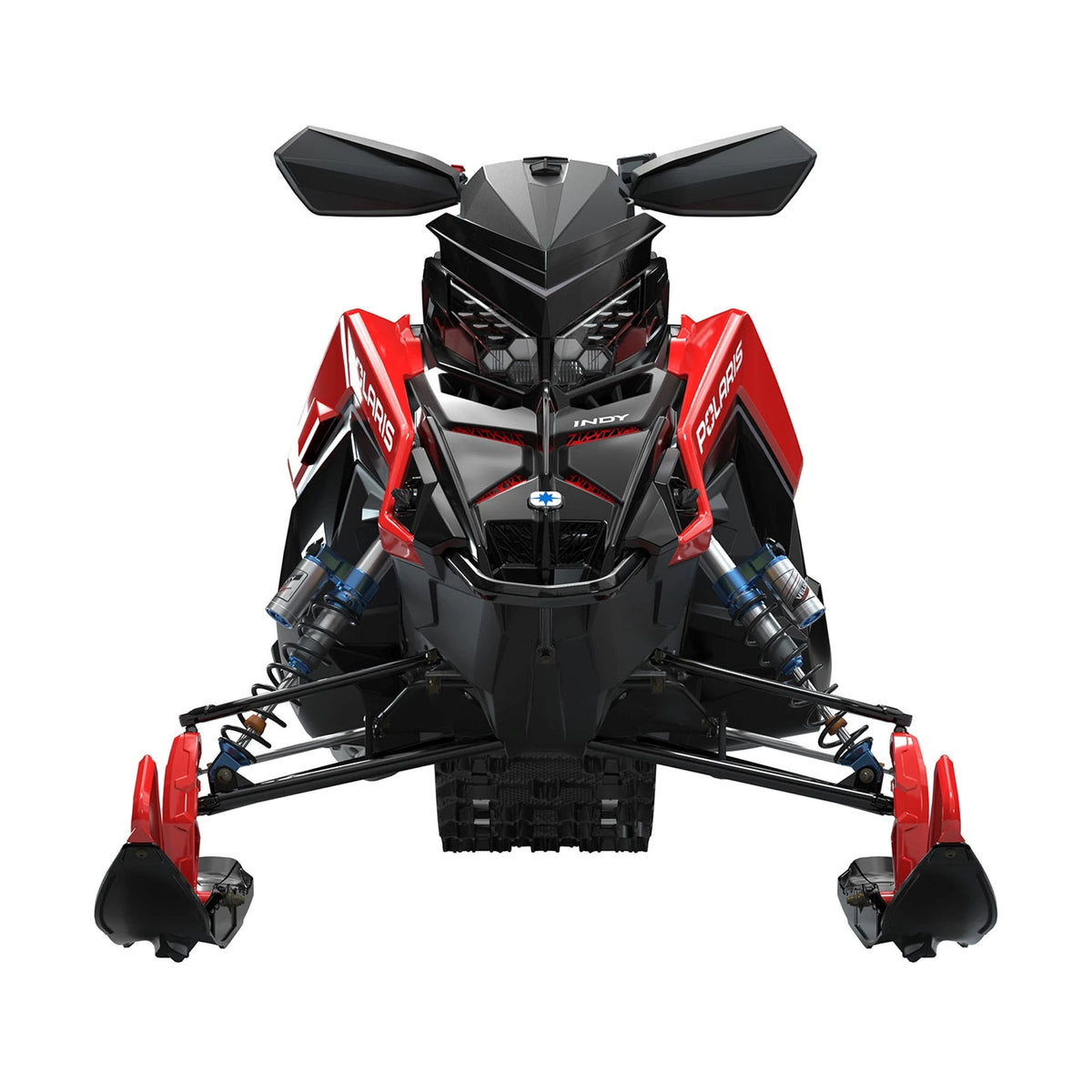 Polaris Indy Red Matryx Grill Inserts 2884979-293 additional view