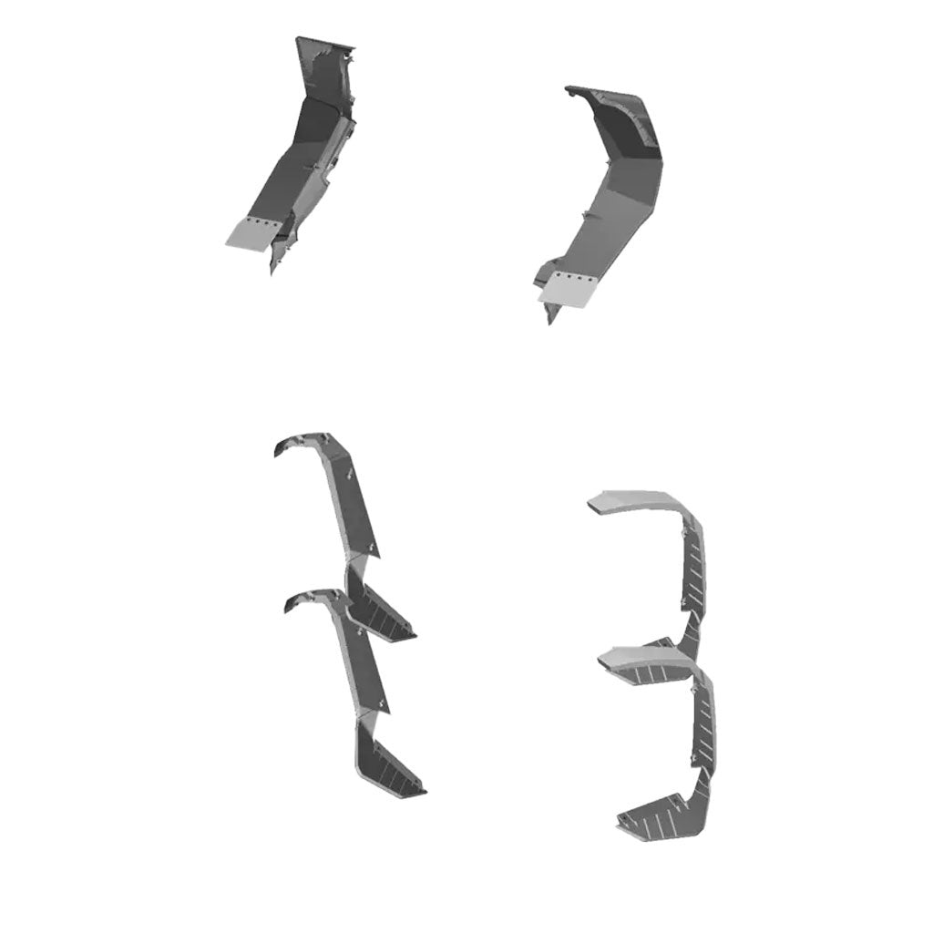 Polaris Full Coverage Fender Flares 2889133 1000 4 2024-2025