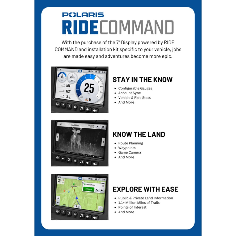 Polaris RideCommand+ 250K Vehicle Plug-In 2890038 alternate view