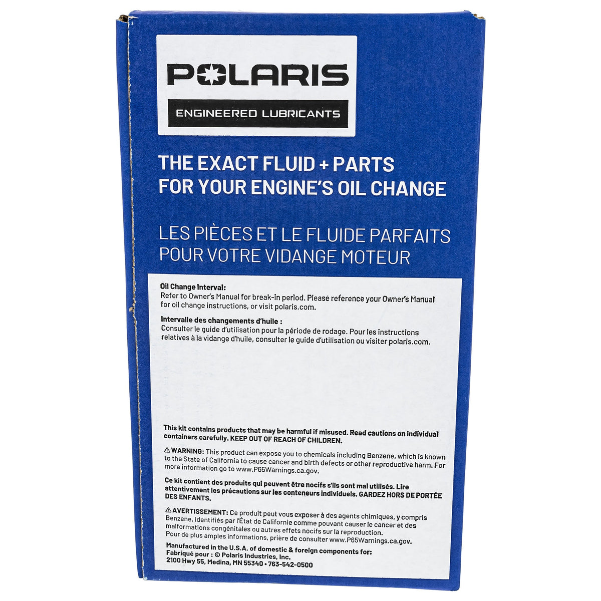 Polaris Extreme Duty Oil Change Kit 2890056 RZR 570 Ranger SP 570