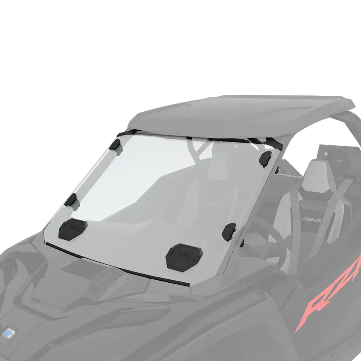 Polaris Lock & Ride Full Vented Windshield 2890375 additional view