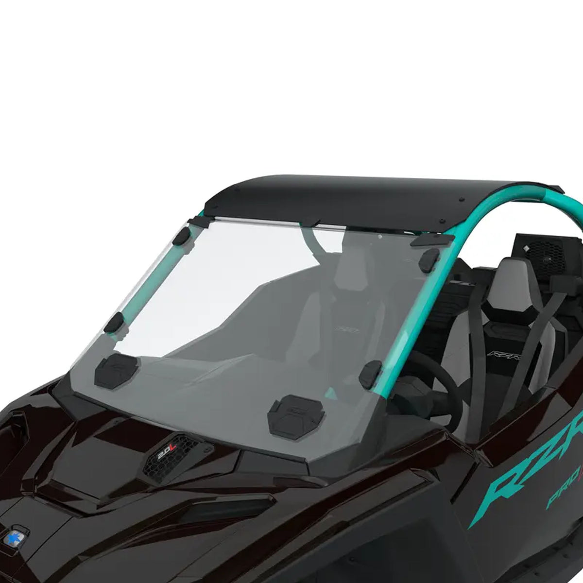 Polaris Lock & Ride Full Vented Windshield , 2 Seat 2890376 alternate view