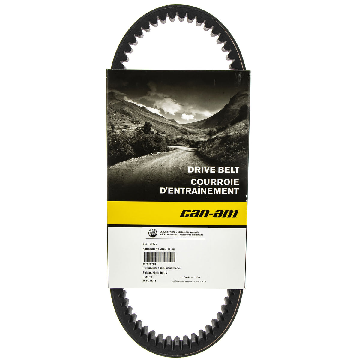 BRP Clutch Drive Belt 422280283