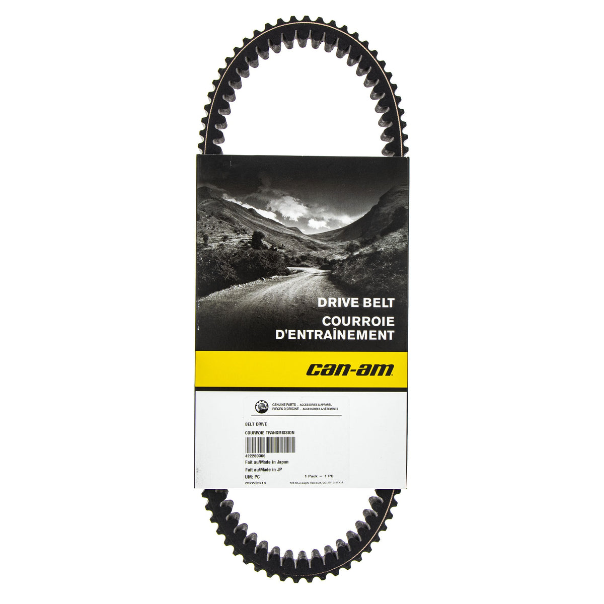BRP Clutch Drive Belt 422280366