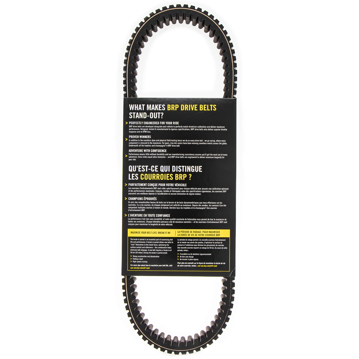 BRP Performance Drive Belt 422280656 alternate view