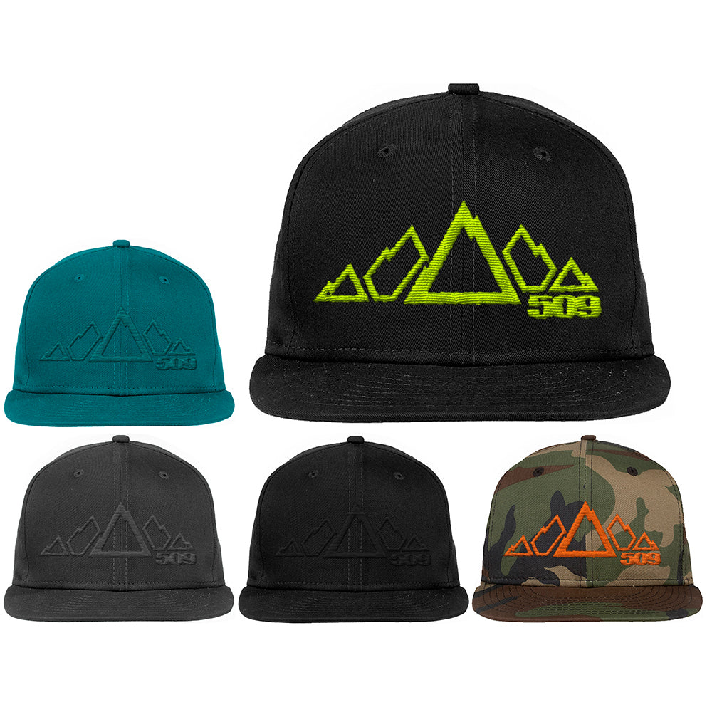 509 5 Peak Snapback Hat Unisex-Adult
