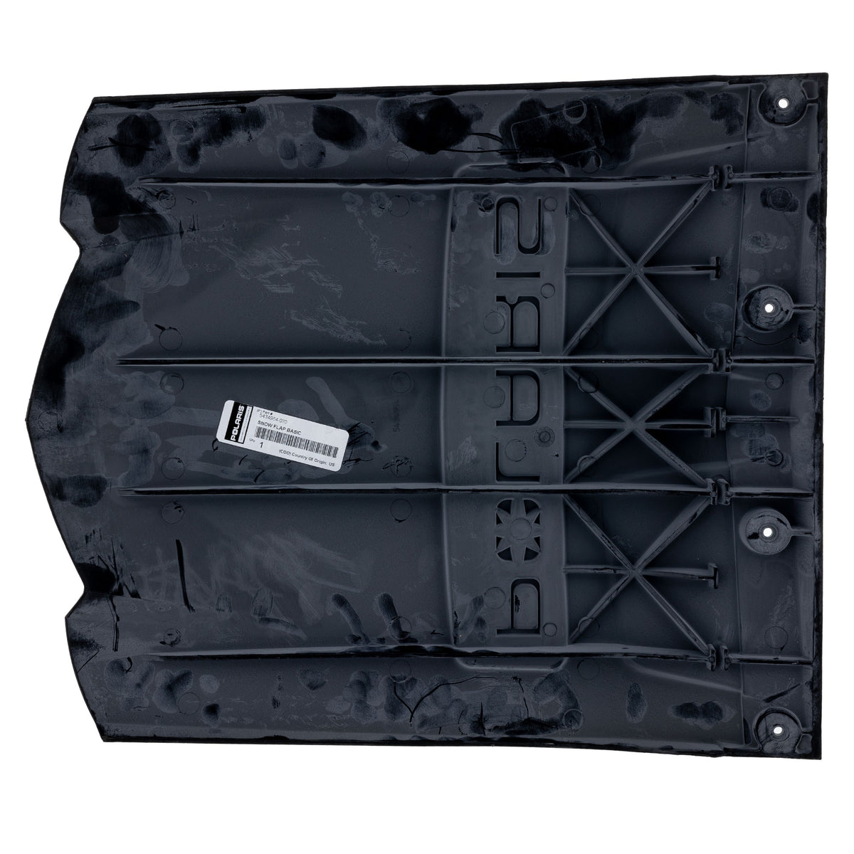 Polaris Black Snow Flap 5434954-070 alternate view