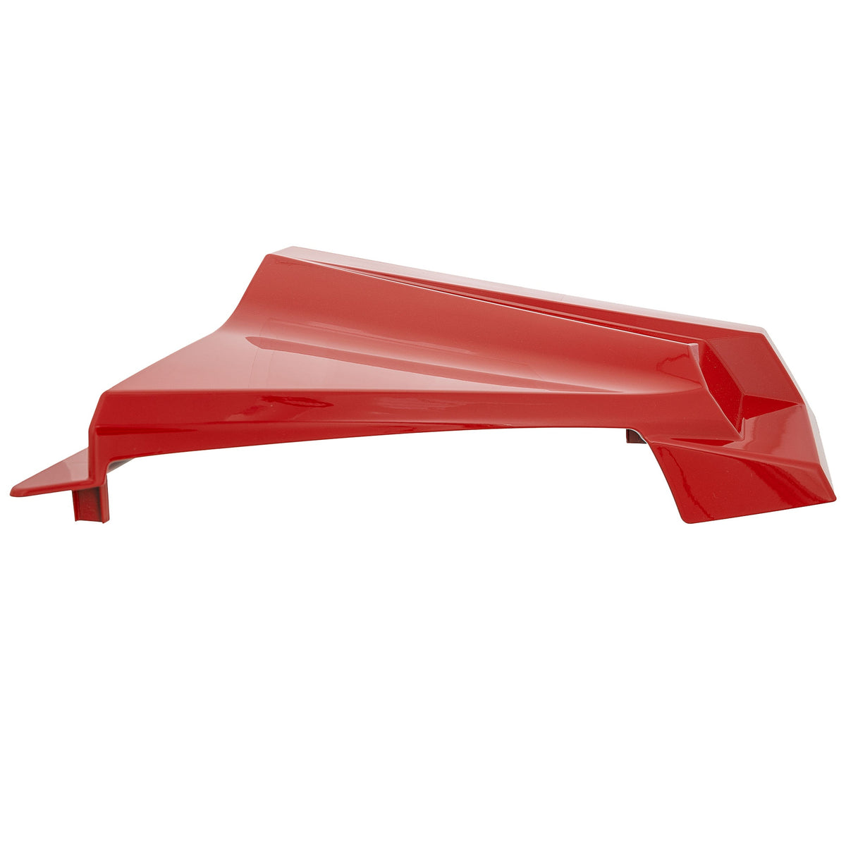 Polaris Red Pearl Left Hand Center Visor 5450039-676 alternate view