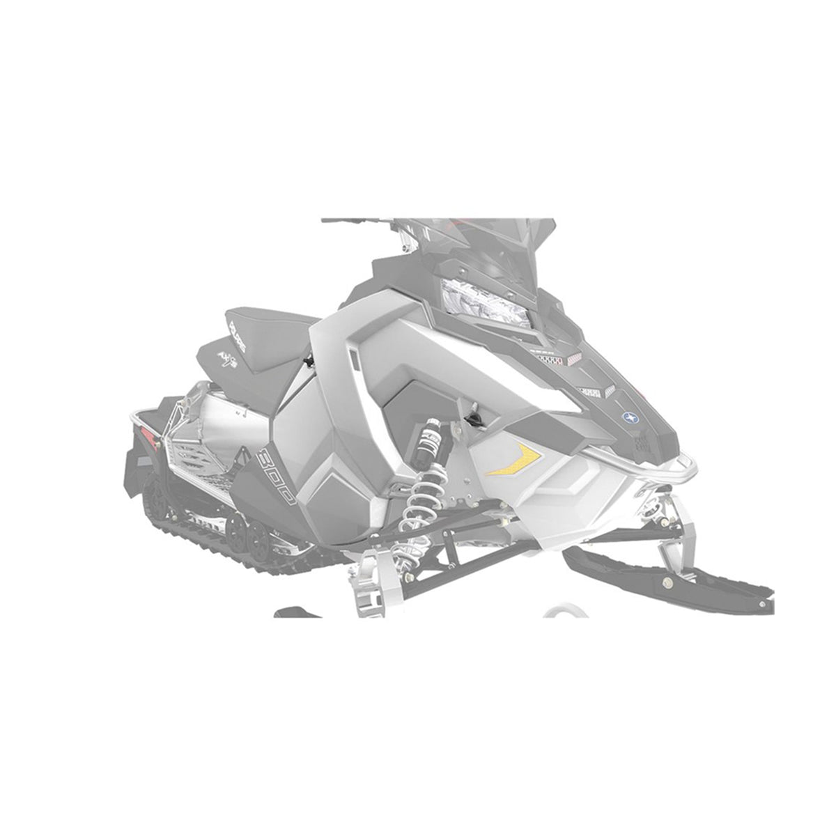 Polaris White Lightning Right Hand Side Panel 5451231-599 alternate view