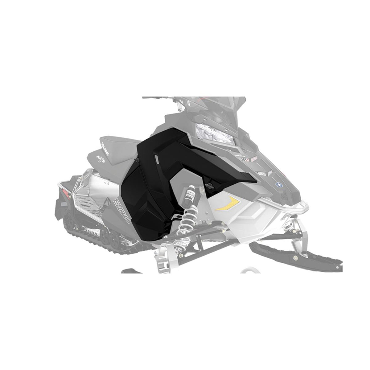 Polaris Black Pearl Right Hand Side Panel 5451231-666 alternate view