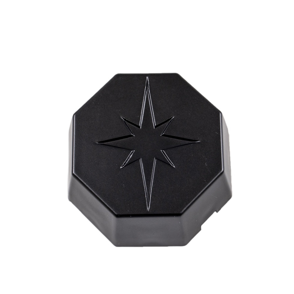 Polaris Matte Black Wheel Hub Cover 5451374-458