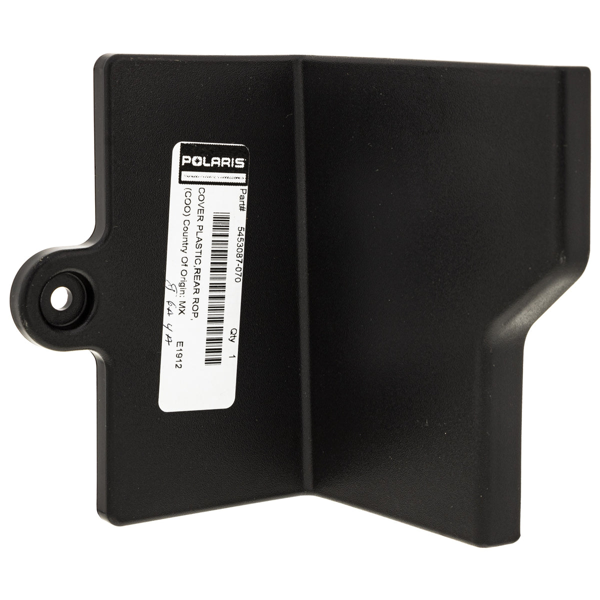 Polaris Black Rear Left Hand ROP Plastic Cover 5453087-070 alternate view