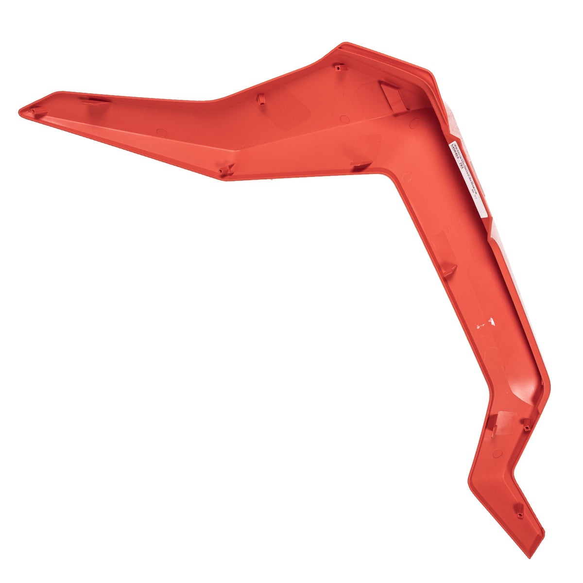 Polaris Indy Red Left In-Mold Side Panel Trim 5456469-293 alternate view