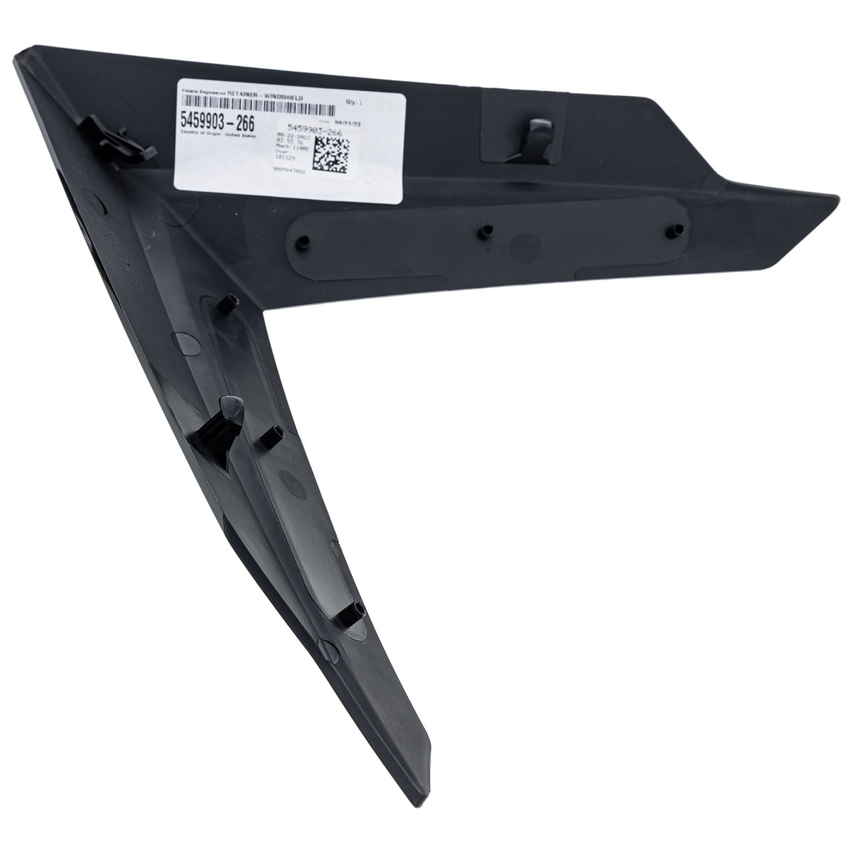 Polaris Black In-Mold Windshield Retainer 5459903-266 Switchback