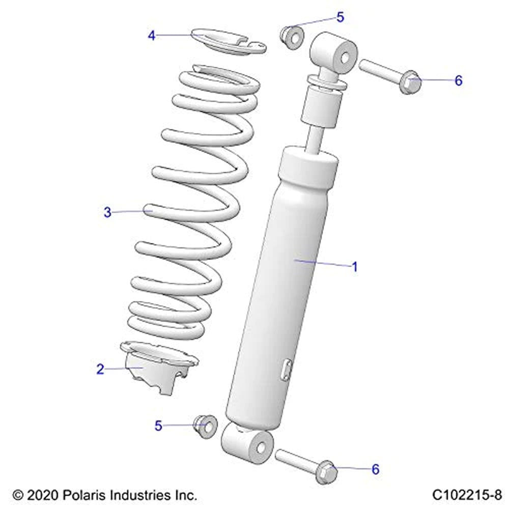 Polaris Front Shock 7044394