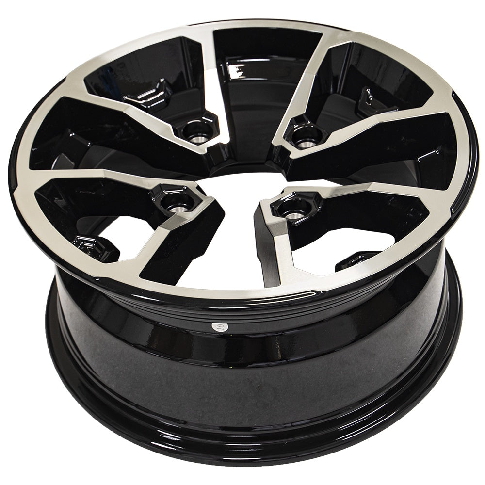 Can-Am Machined Black Front 14" Rim 705401853 alternate view