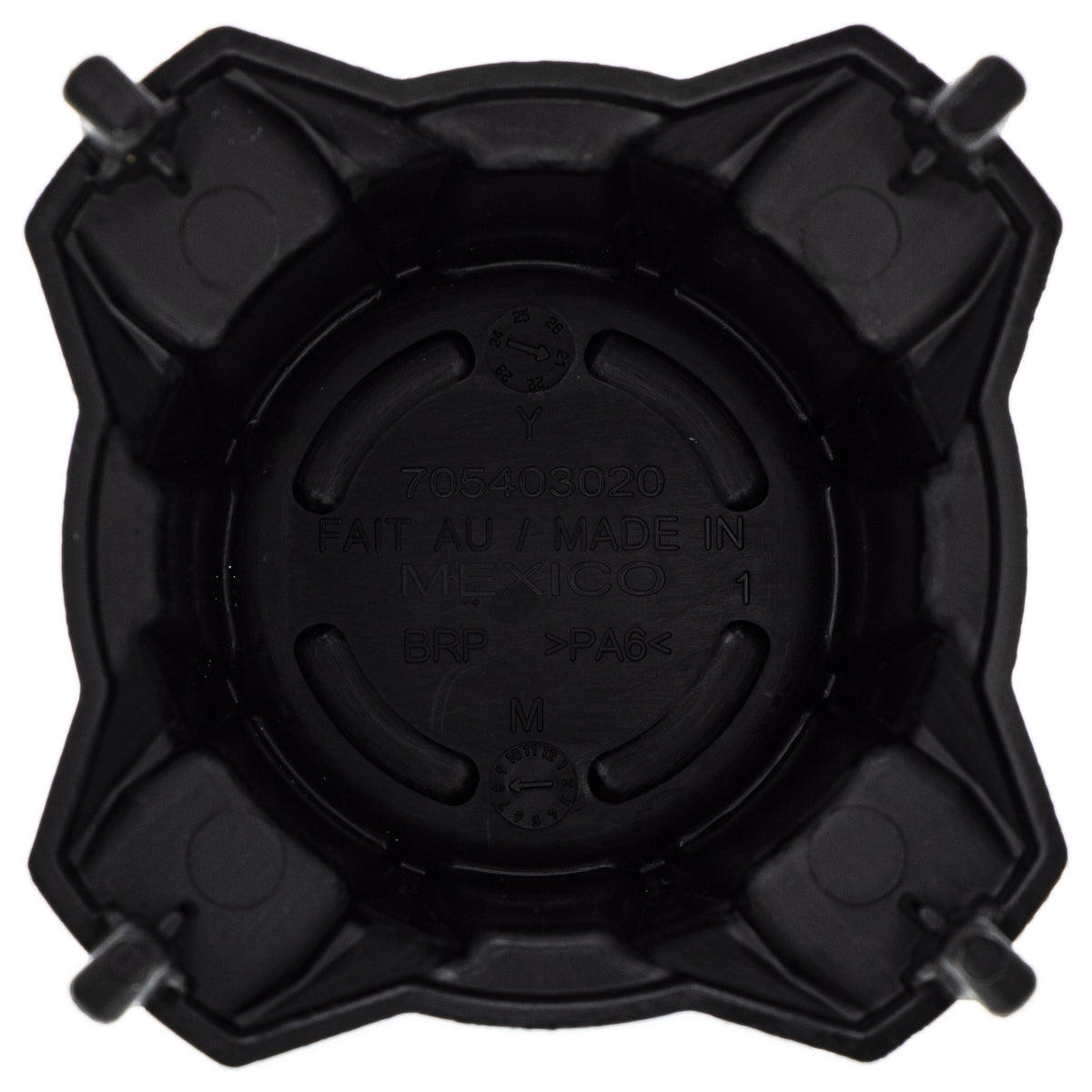 BRP 705403020 Can-Am Wheel Cap OEM for 2017-2020 Maverick X3 R MAX Turbo XDS RR