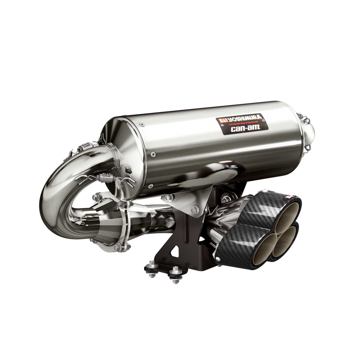 BRP Can-Am 715002882 Yoshimura Slip-On Exhaust Maverick DS 900 Turbo 2017-2024