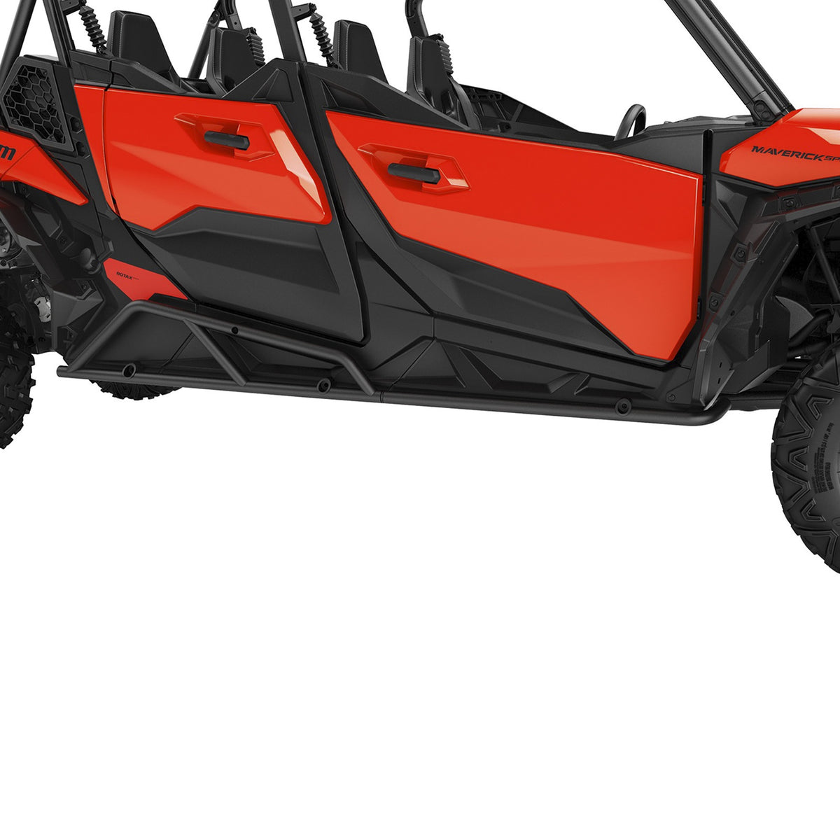 Can-Am Gloss Black Rear Skid Plate 715004754