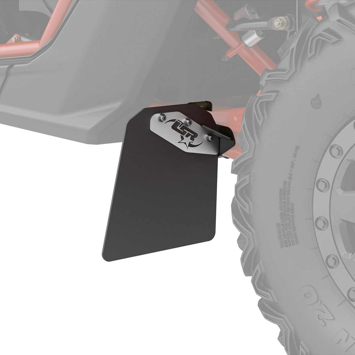 BRP Can-Am 715004865 Lonestar Racing Mud Flaps with Brackets Maverick DS 900
