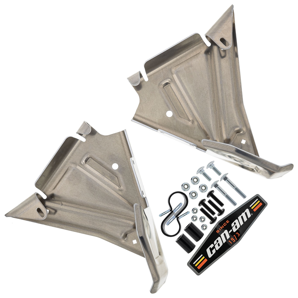 BRP Can-Am 715005305 Aluminum Suspension Arm Guard Kit Outlander 500 700 2024