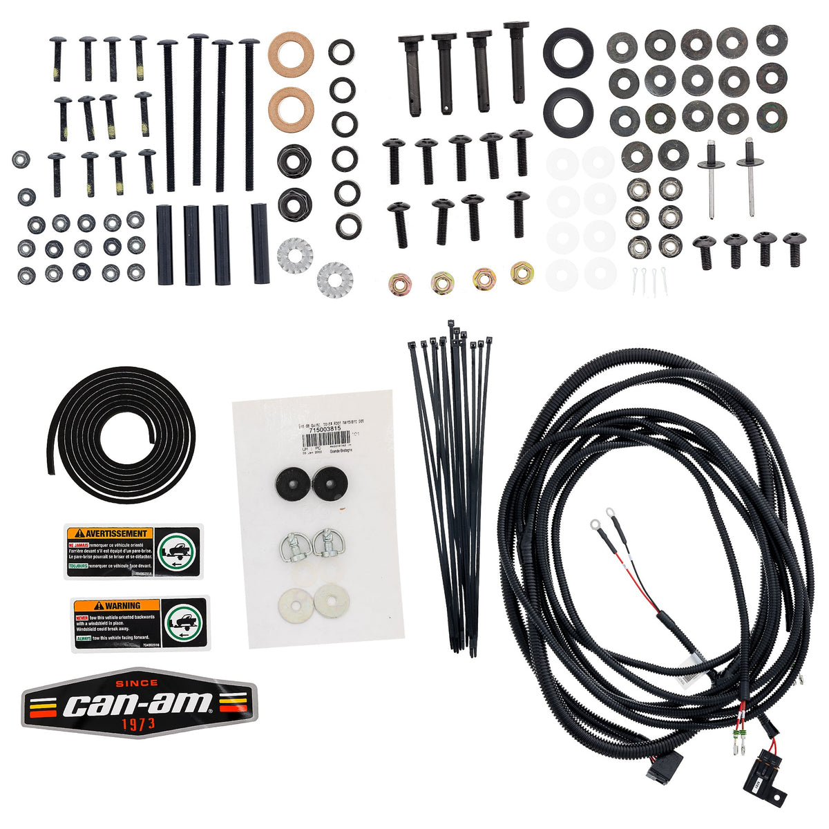 BRP Can-Am Powerflip Windshield Kit 715007097 900 X3 2017-2024