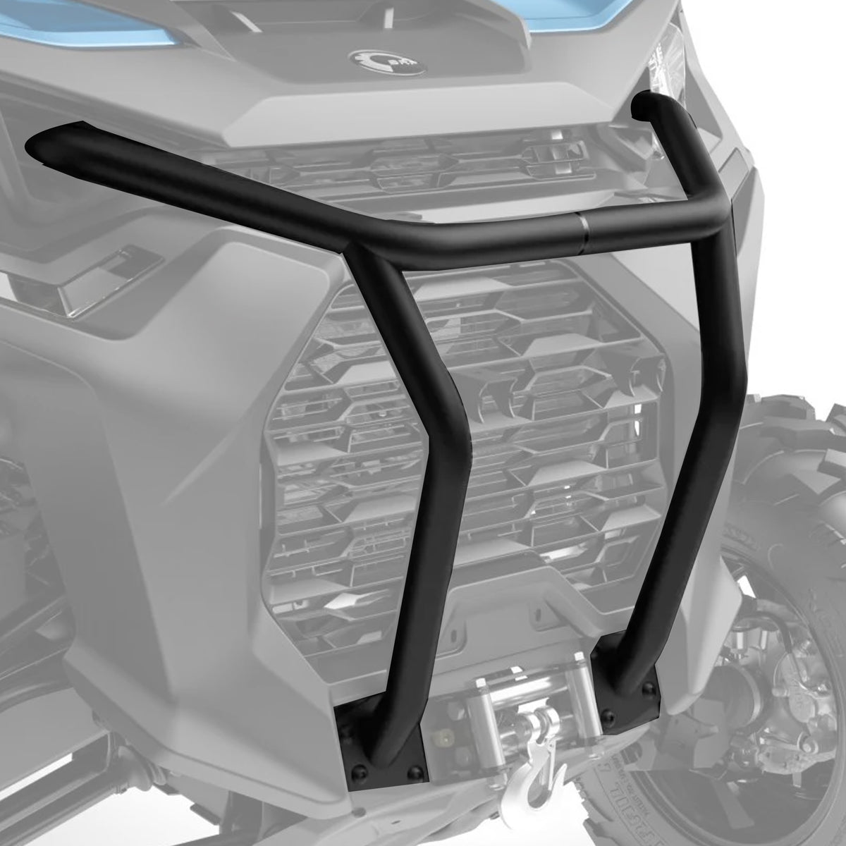 Can-Am Black Steel Front Bumper Kit 715007631