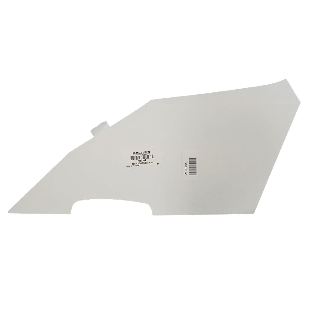 Polaris Back Right Hand Door Decal 7187144 alternate view