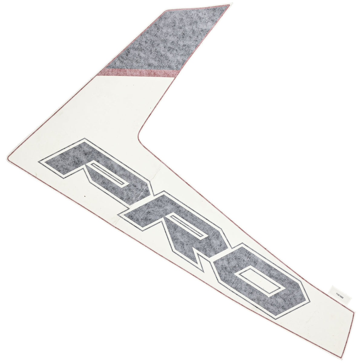 Polaris Right Hand "Pro" Side Panel Decal 7187869