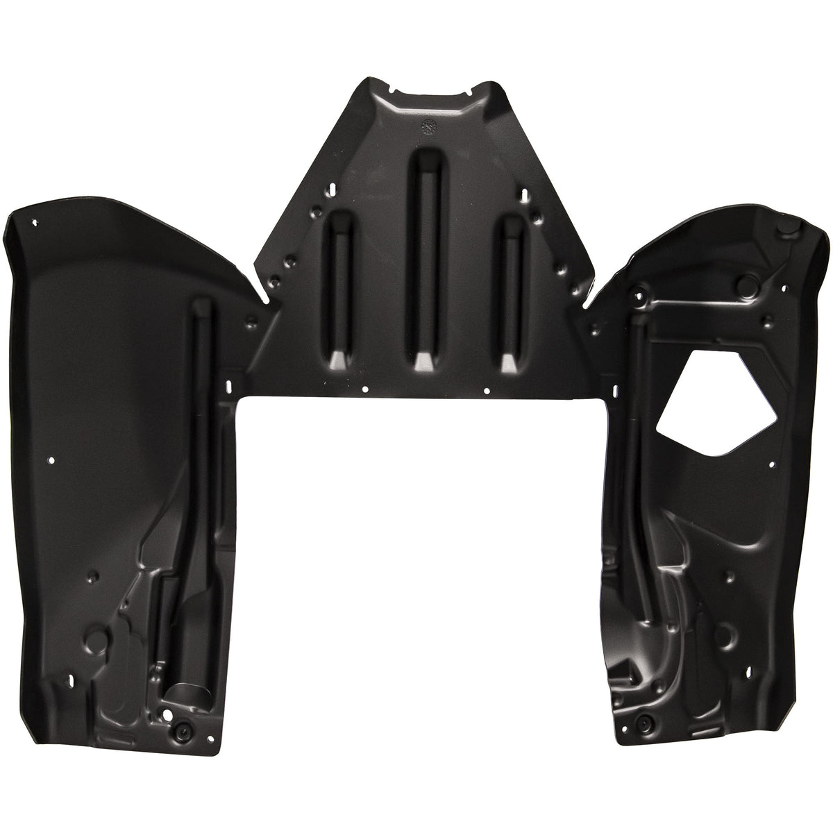 Arctic Cat Black Rear Skid Plate '18 Trail 7639-676