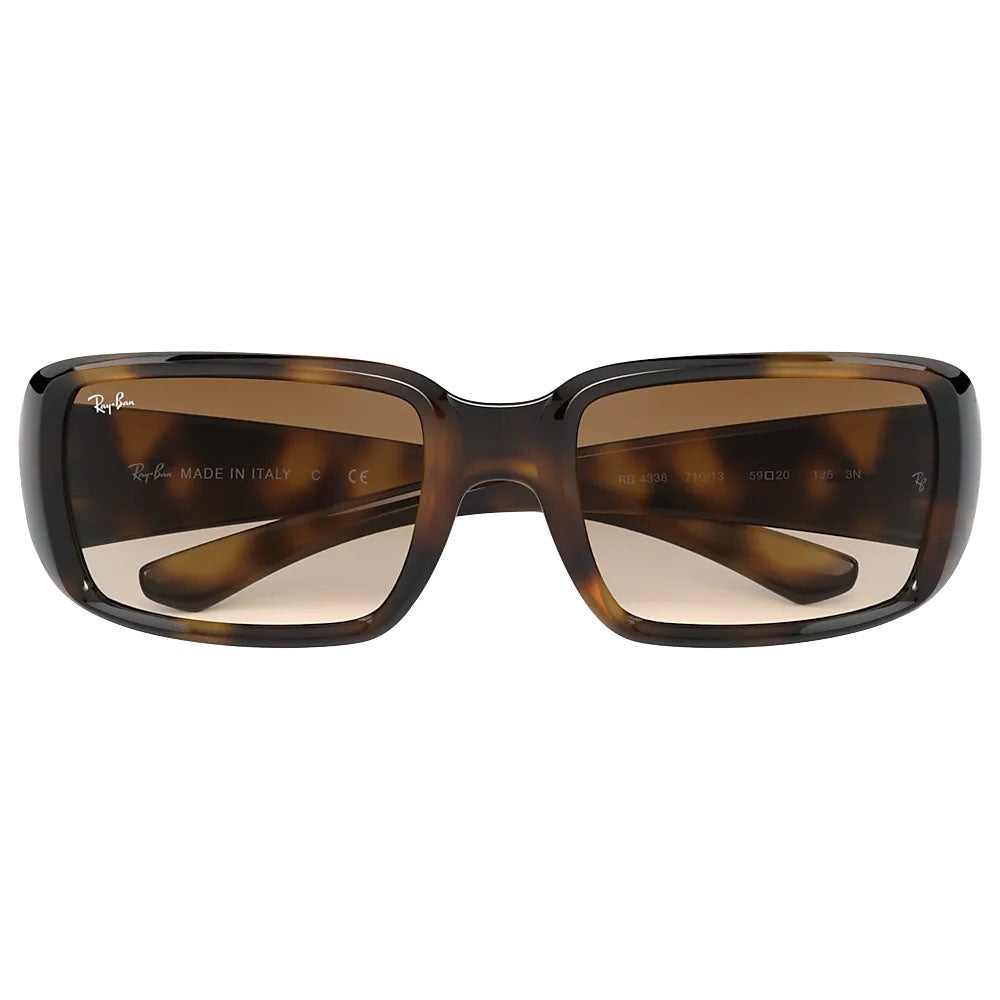Ray-Ban Light Havana Frame w/ Brown Gradient Dark Brown Lens RB4338-710/13 alternate view