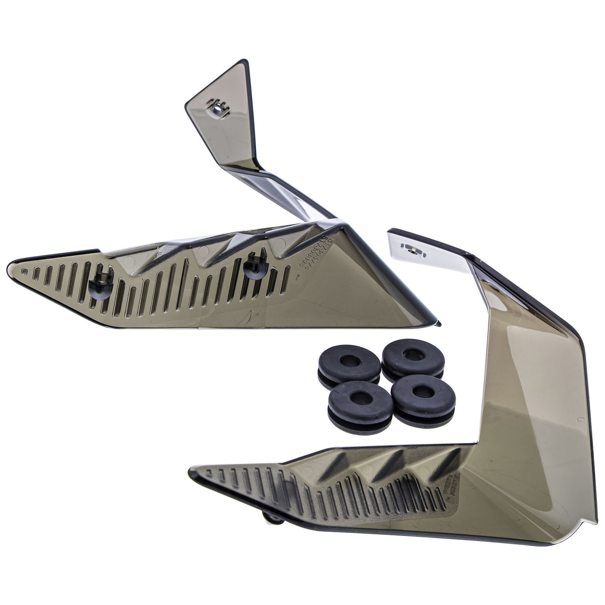 Ski-Doo Dark Smoke Windshield Side Deflector Kit 860202473