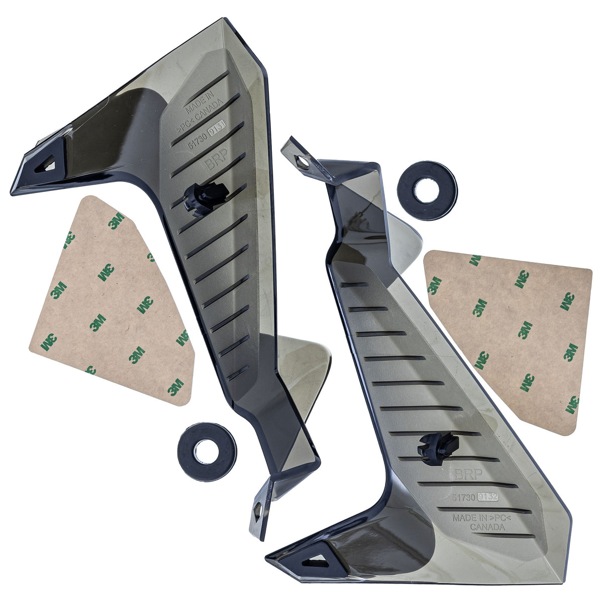 Ski-Doo Windshield Side Deflector Kit 860202849 alternate view