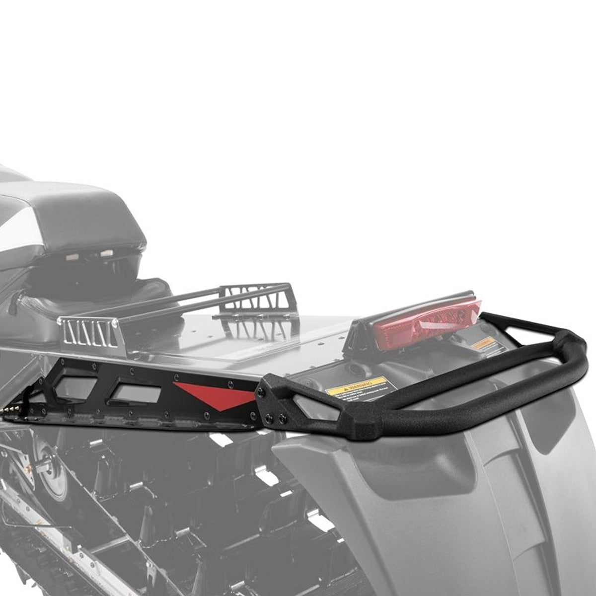 Arctic Cat Black Gloss Rear Pro MTN Bumper Kit 8639-085