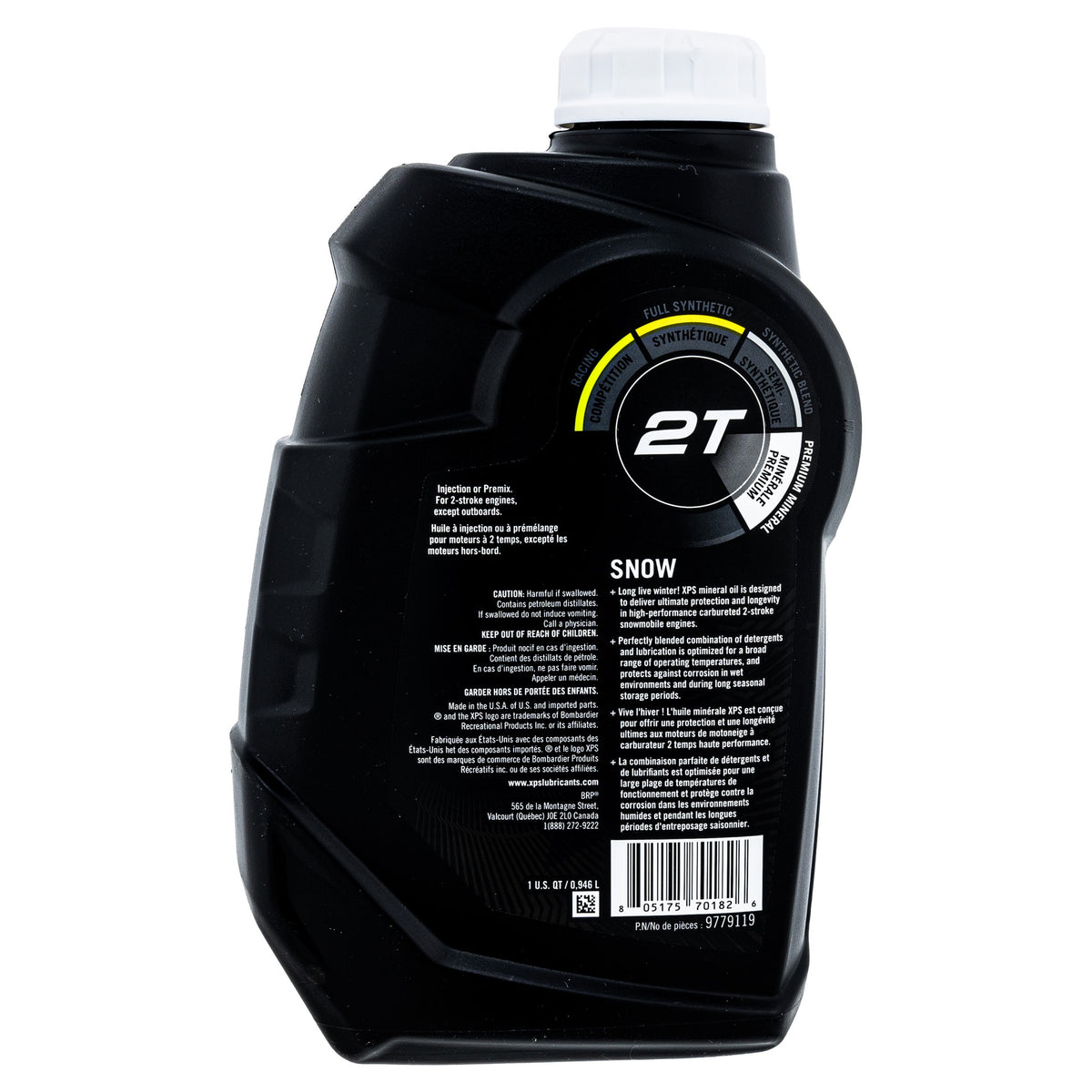 Ski-Doo XPS Mineral Oil 1 Quart 9779119 additional view