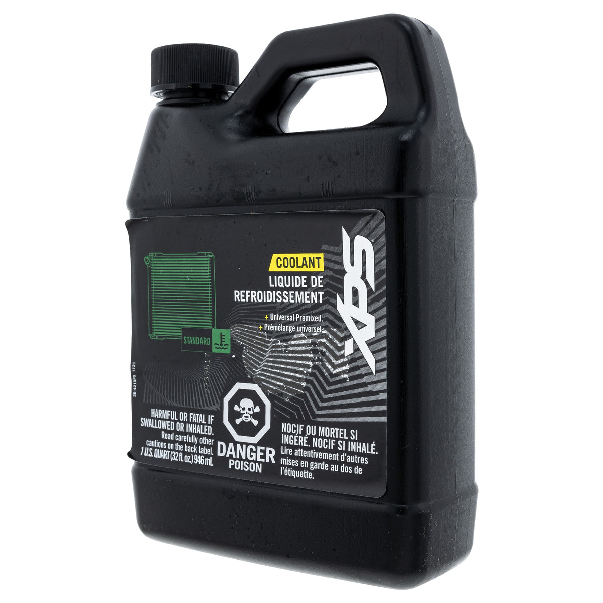BRP XPS Green Pre-Mixed Coolant 1 Quart 9779149 alternate view