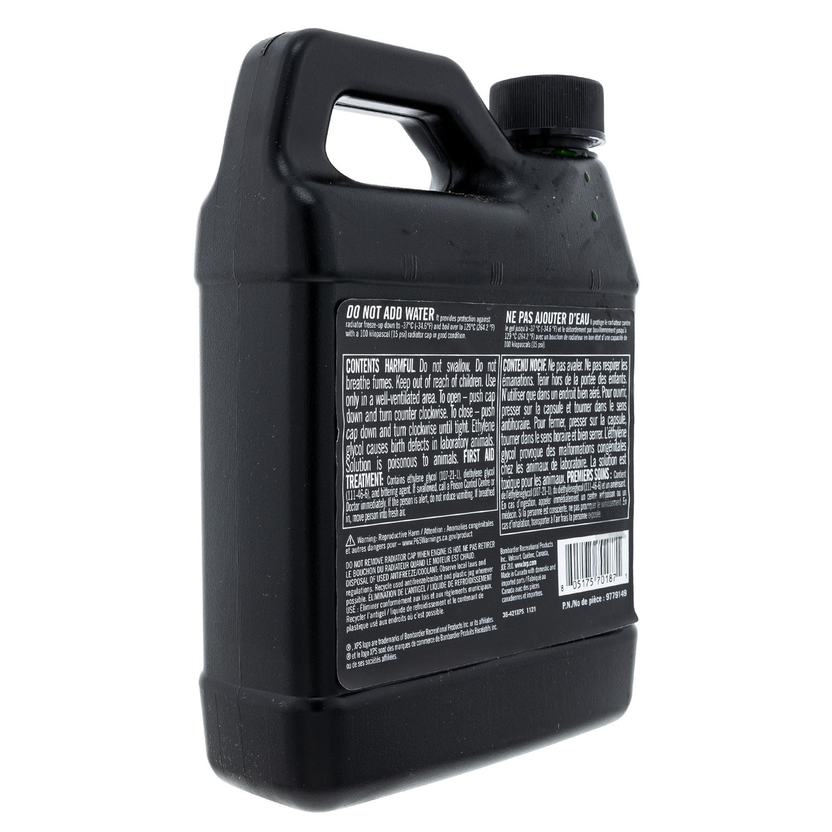 BRP XPS Green Pre-Mixed Coolant 1 Quart 9779149 Quest 650 Quest 500