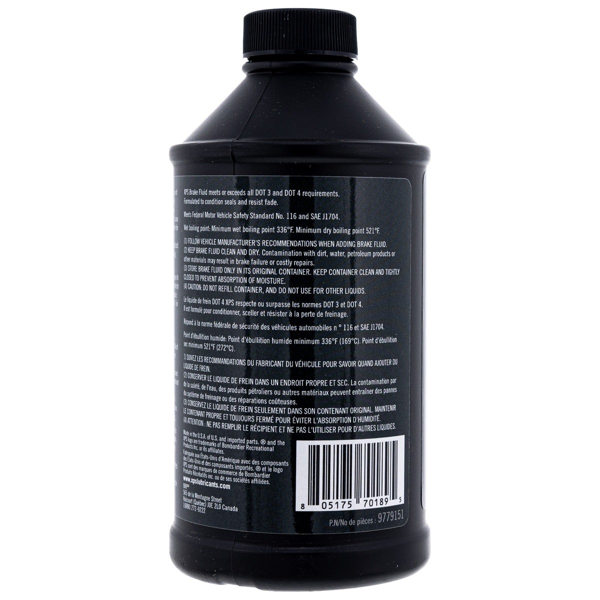 BRP Ski-Doo XPS DOT 4 Brake Fluid 12oz 9779151 2003-2013 779151