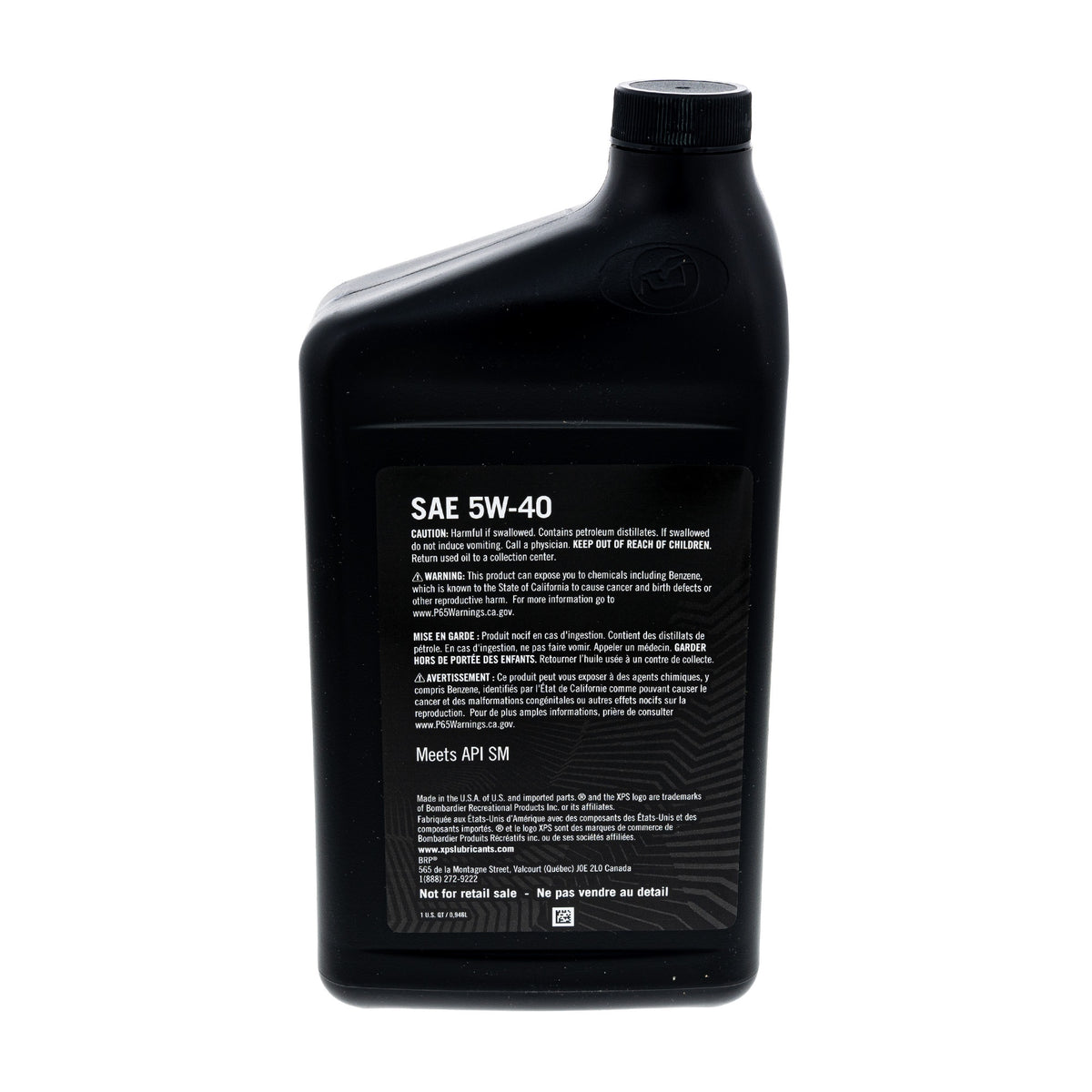 Can-Am 5W-40 Synthetic Blend Change Kit 9779298 additional view